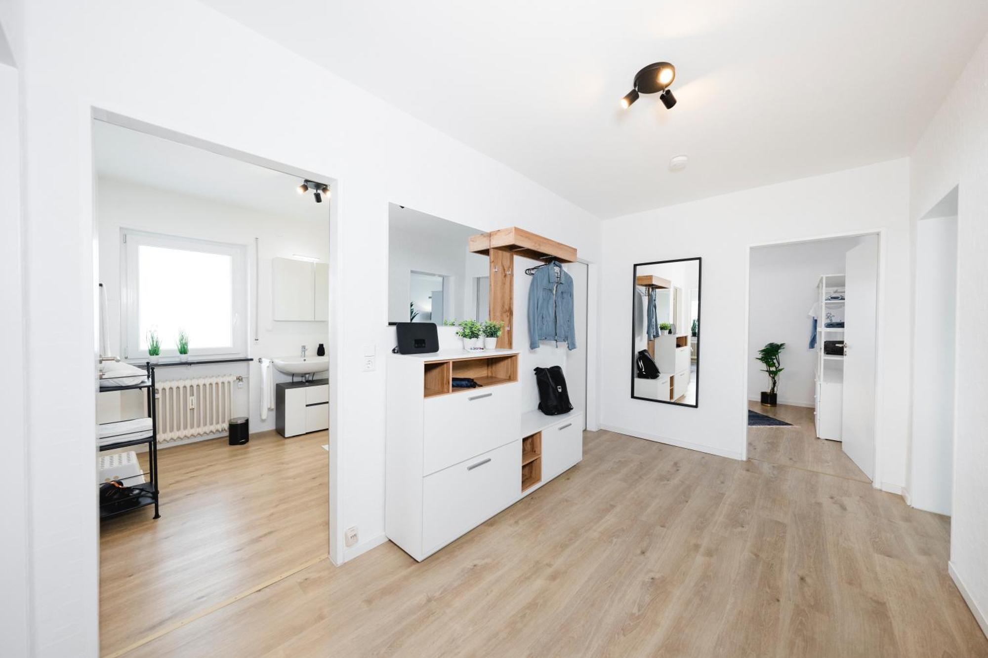 Stadtrand Oase Karlsruhe Mit Balkon 외부 사진