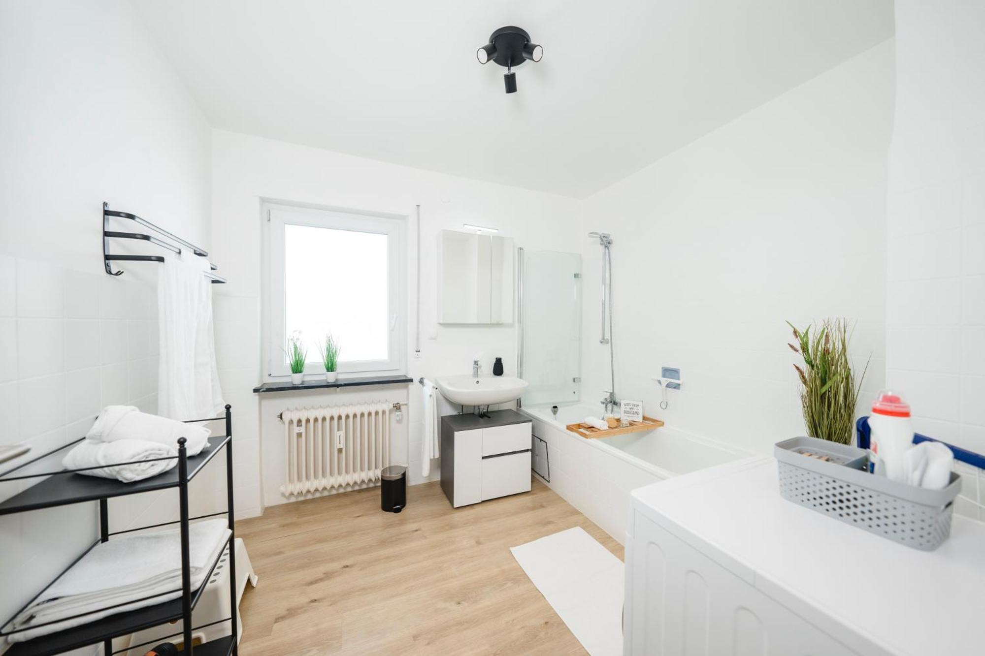 Stadtrand Oase Karlsruhe Mit Balkon 외부 사진