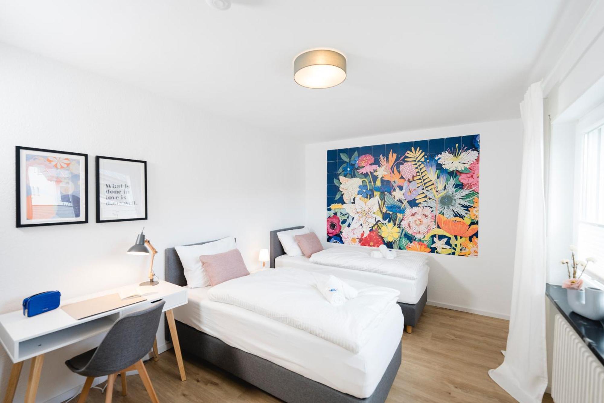 Stadtrand Oase Karlsruhe Mit Balkon 외부 사진